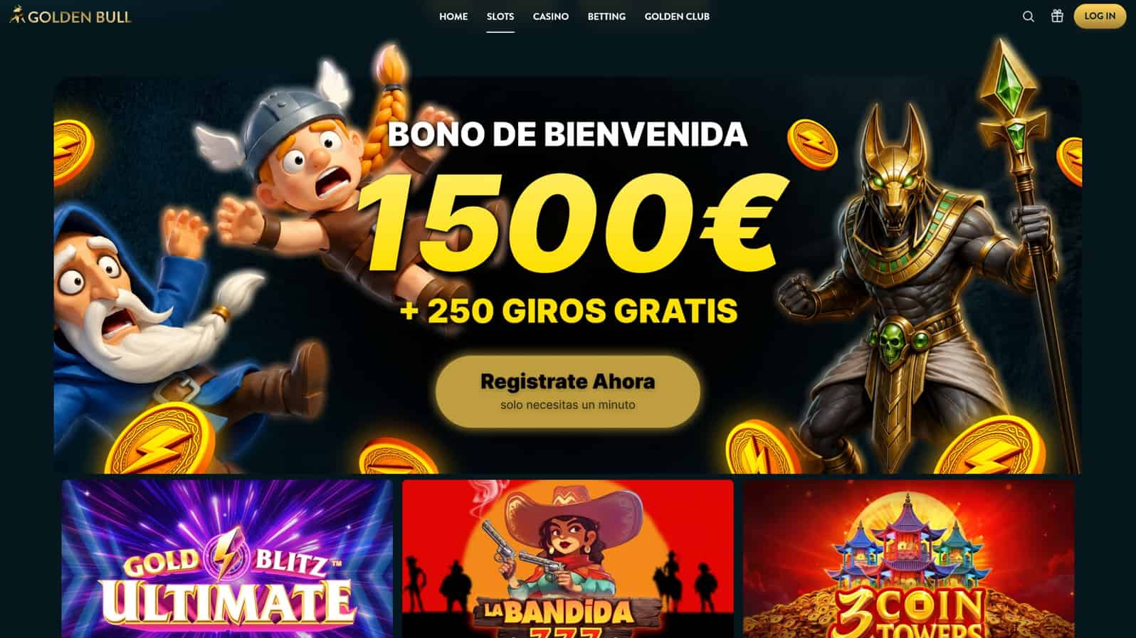 Experiencia casino Golden Bull